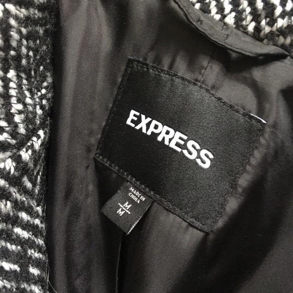 Express herringbone trench coat - Picture 5 of 5